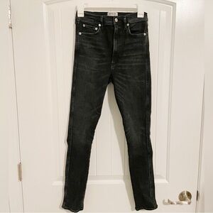 Agolde stretchy black skinny jeans size 27